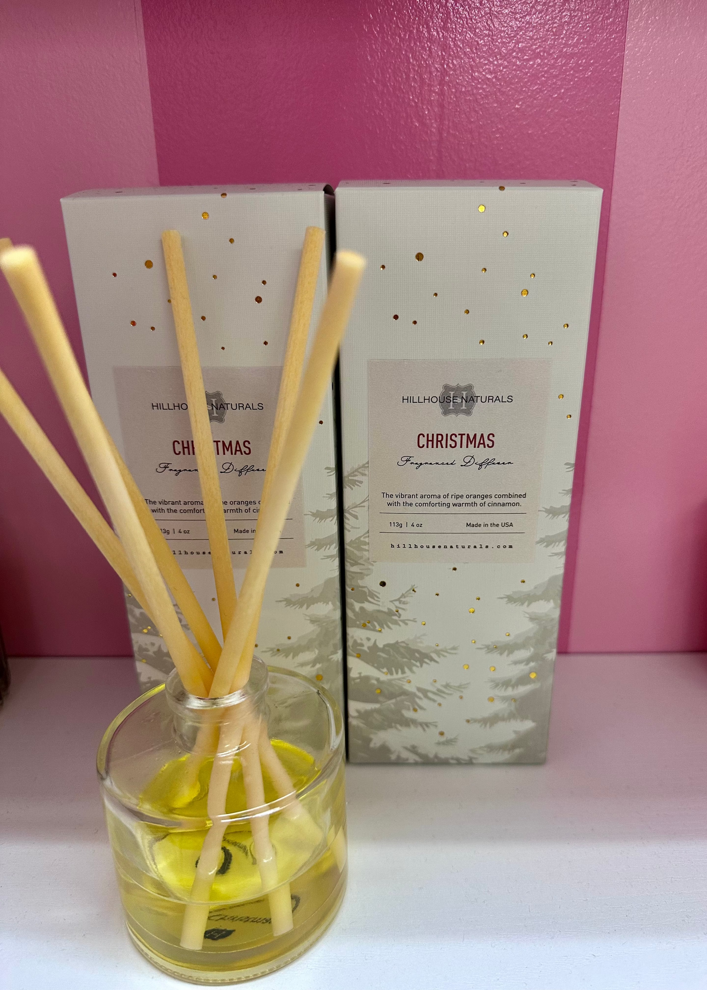 Christmas Orange & Cinnamon Reed Diffuser