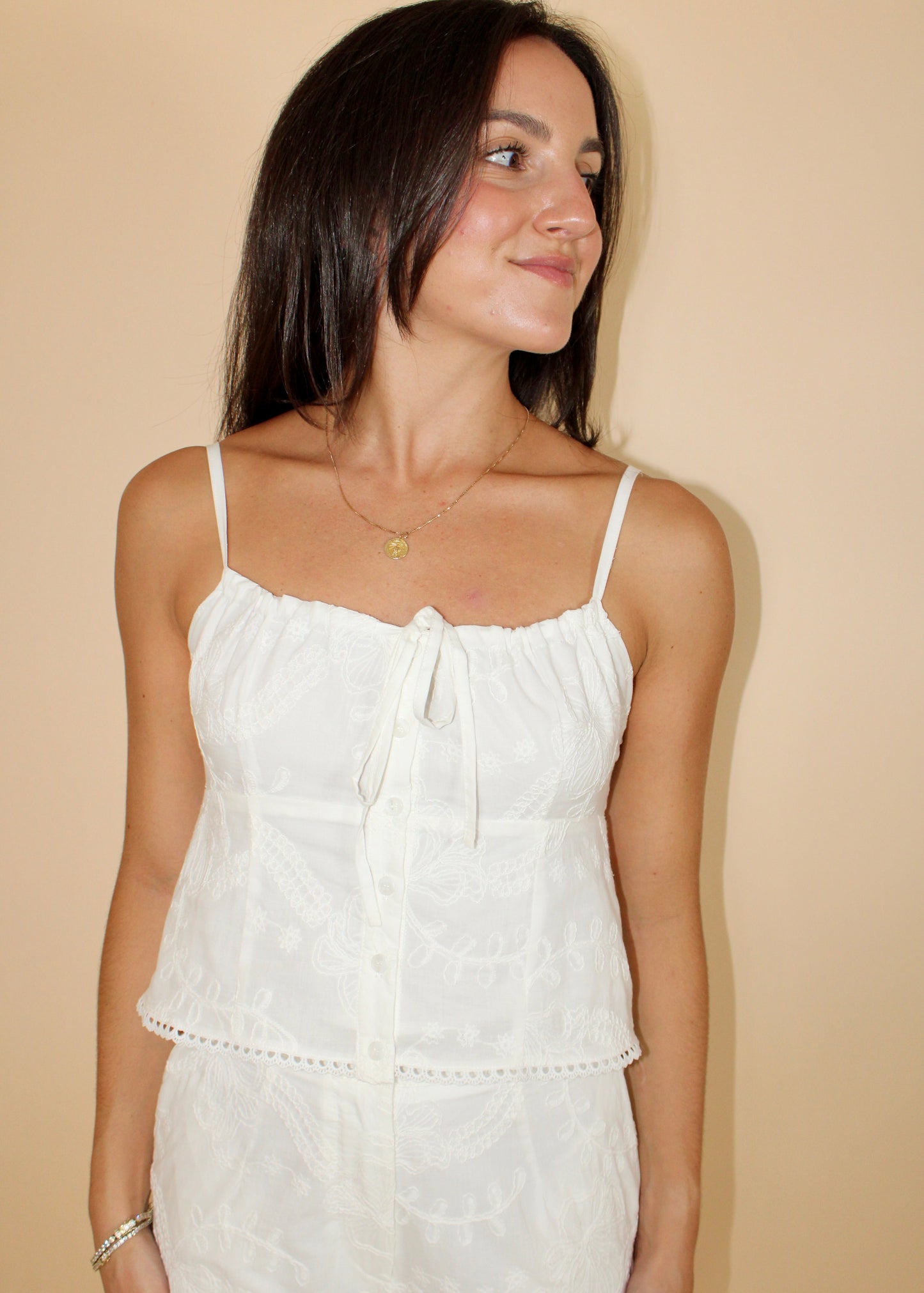 Estelle Embroidered Cami