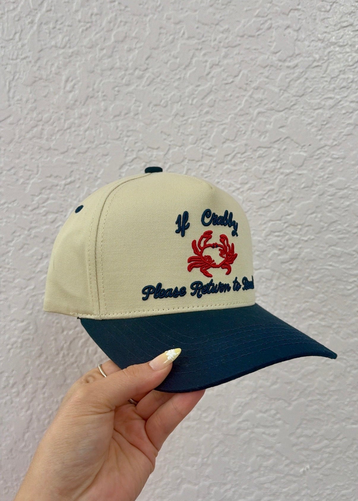 If Crabby, Please Return to Beach Trucker Hat