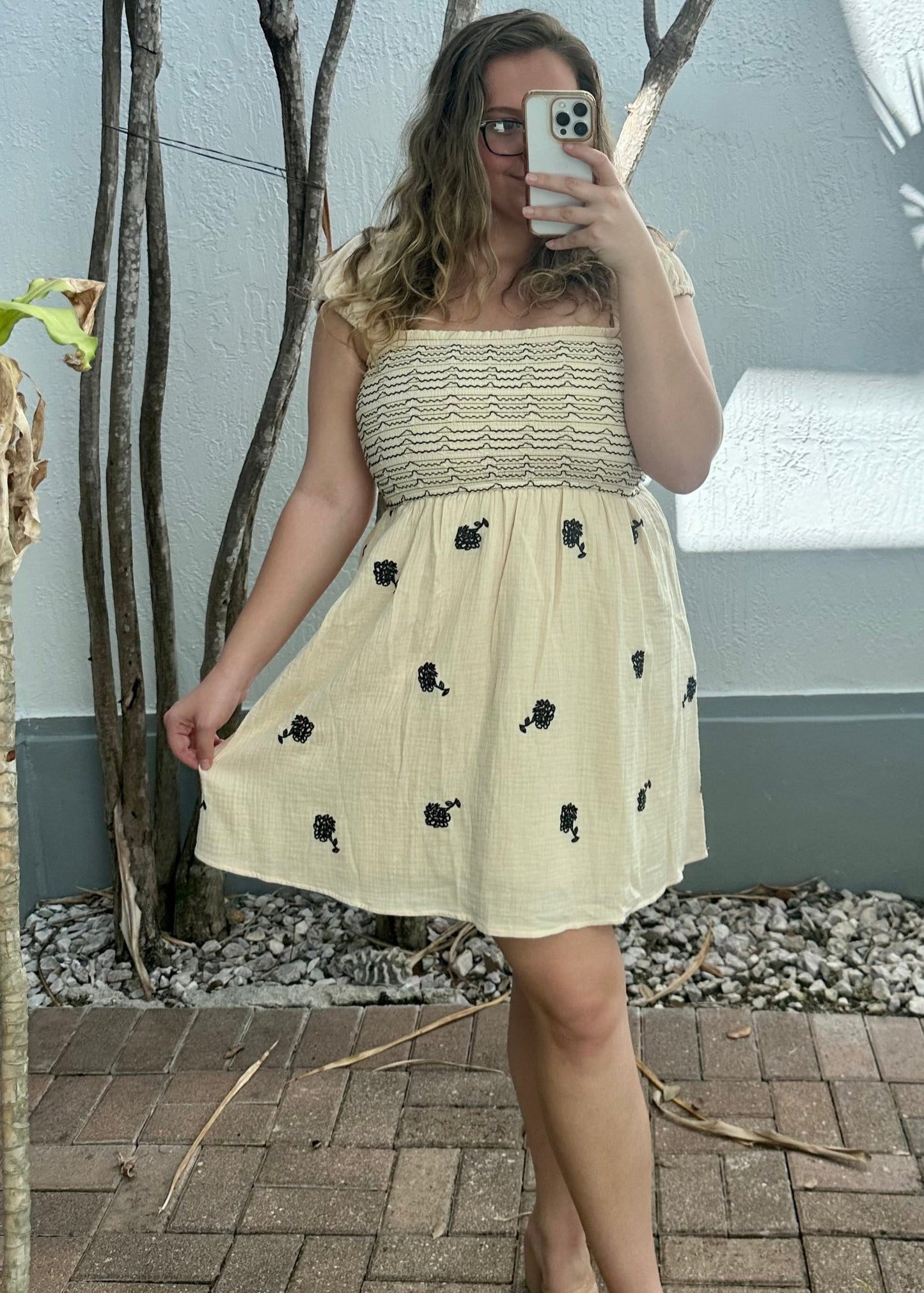 Emma Embroidered dress