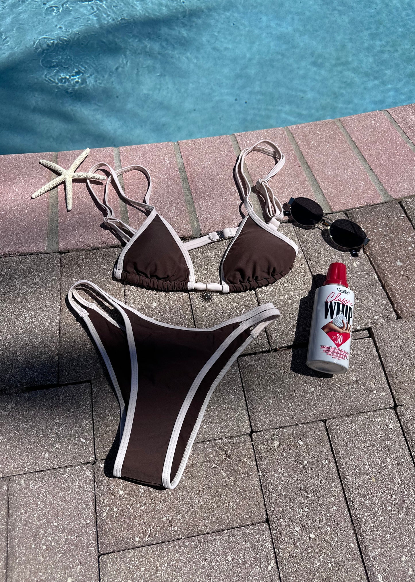 Brown bikini