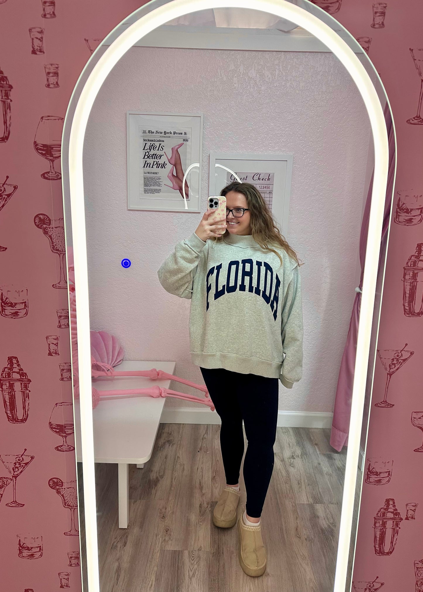 Florida Mock Neck Sweatshirt