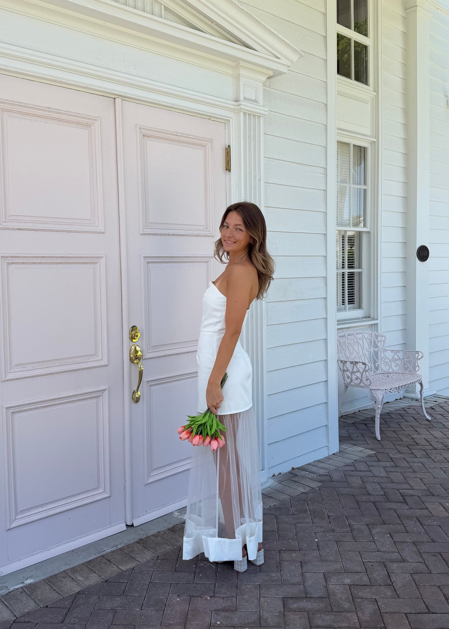 Forever Yours Tulle Midi Dress