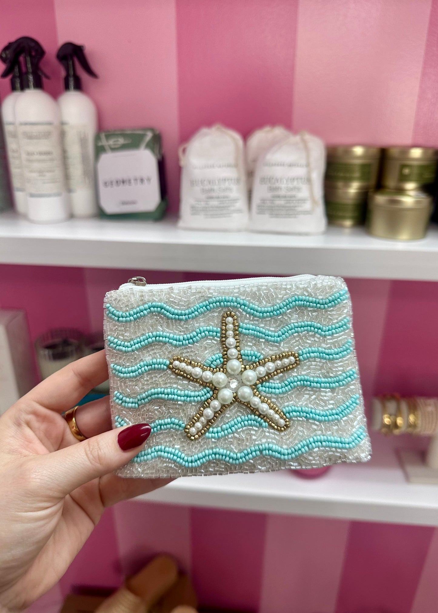Starfish Shore Coin Purse
