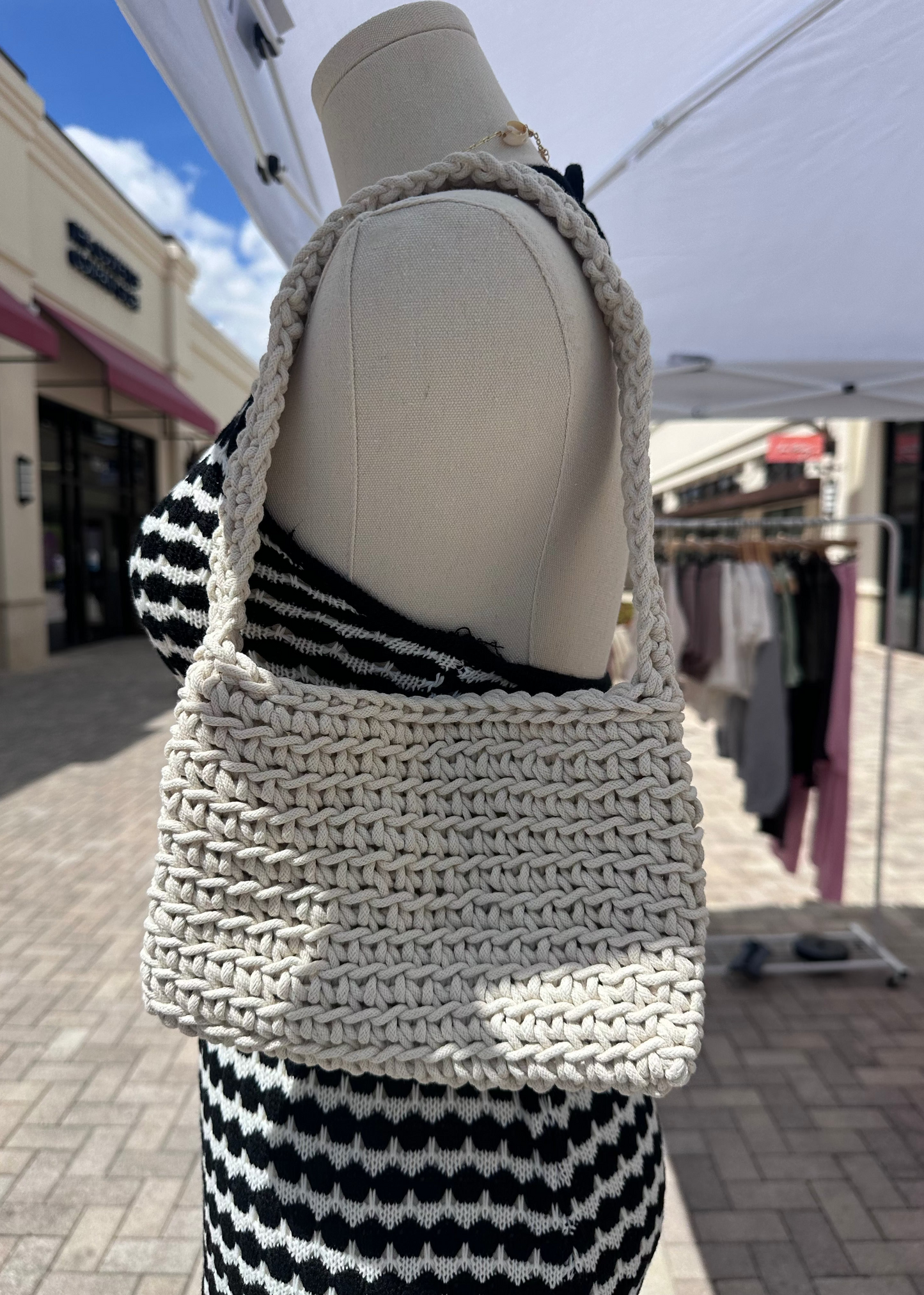 Kristen knit bag