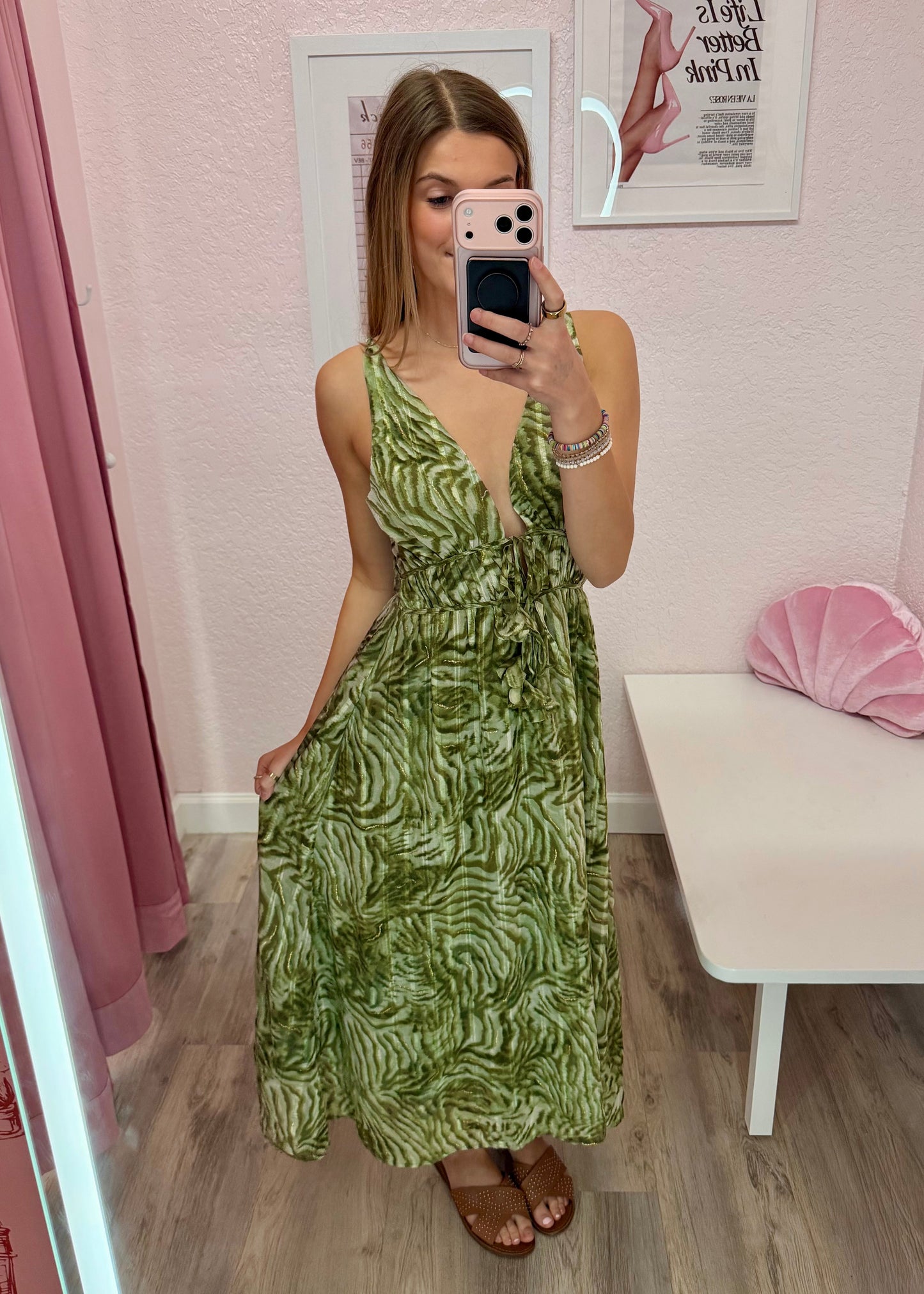 Palm Cove Midi Dress