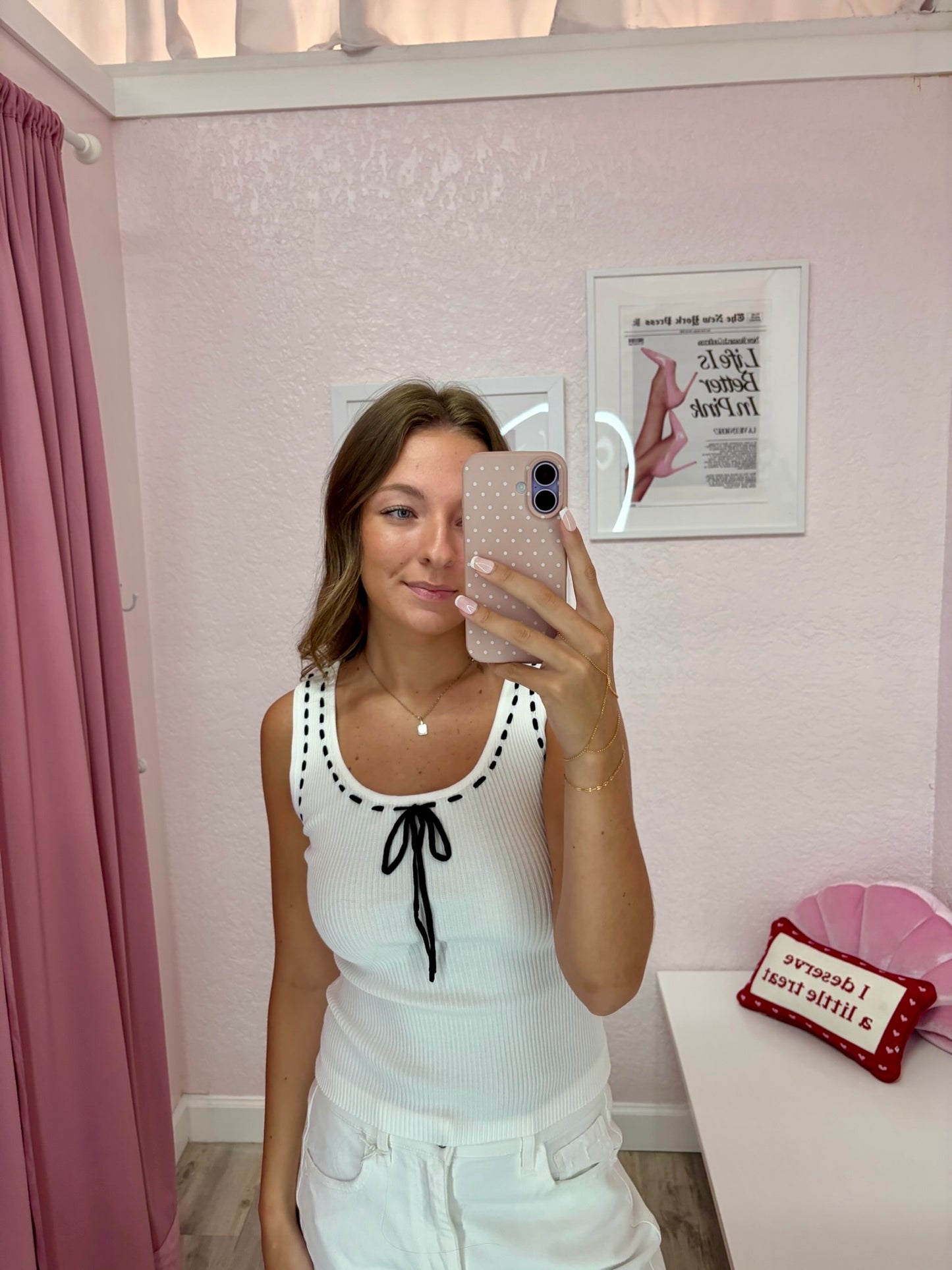 Monroe Bow Tank (Final Sale)