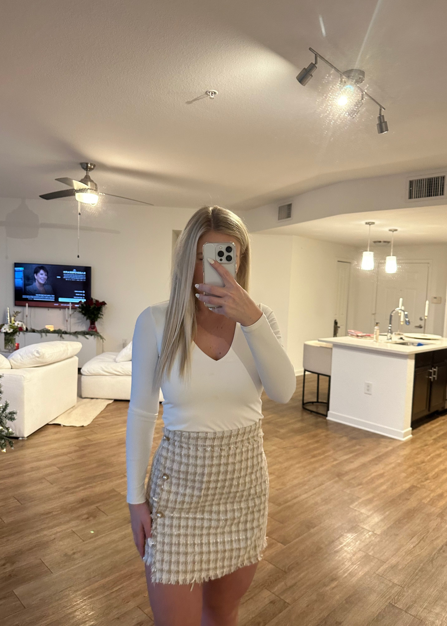 Kylie Tweed Skirt