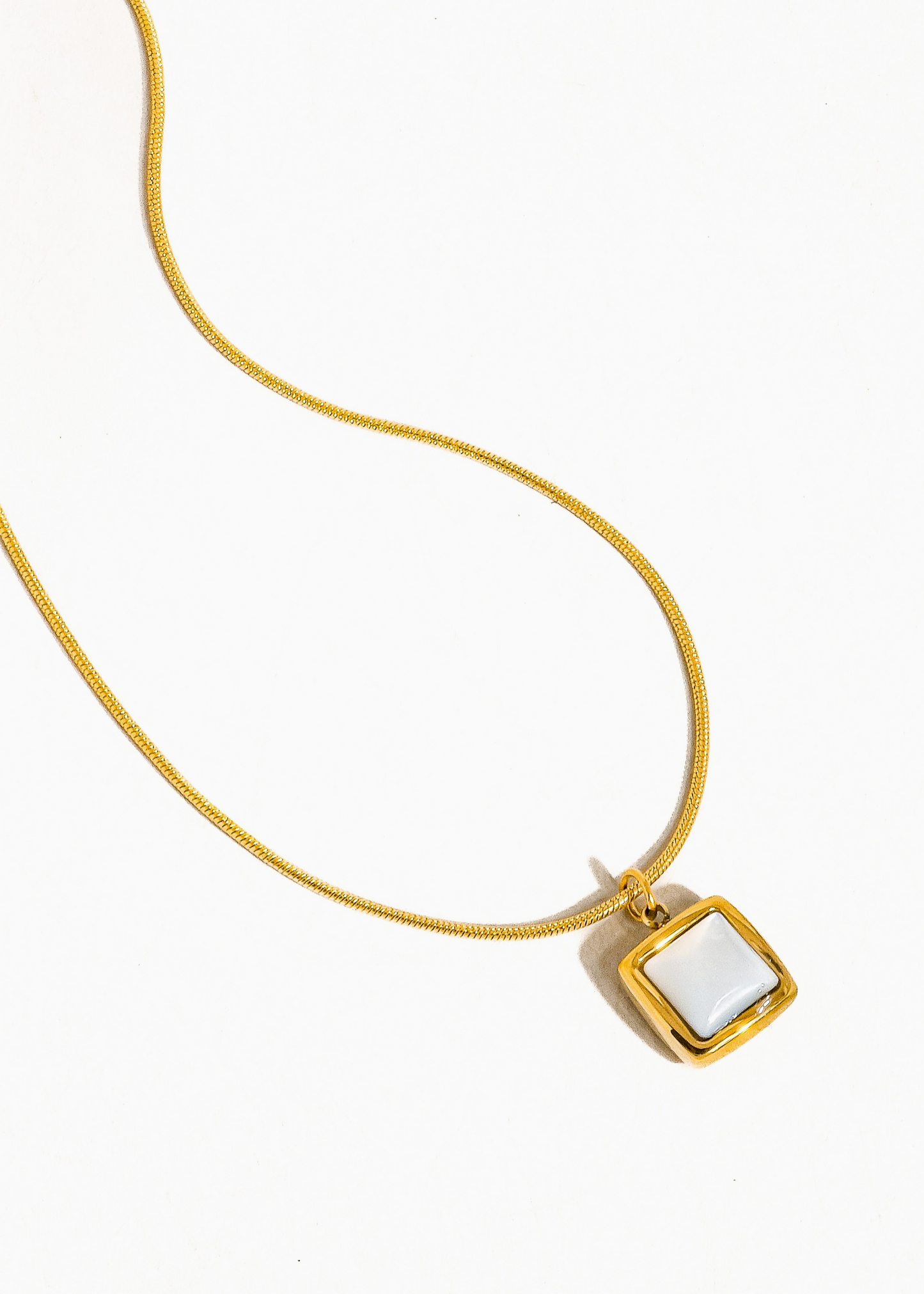 The Golden Tide Shell Necklace