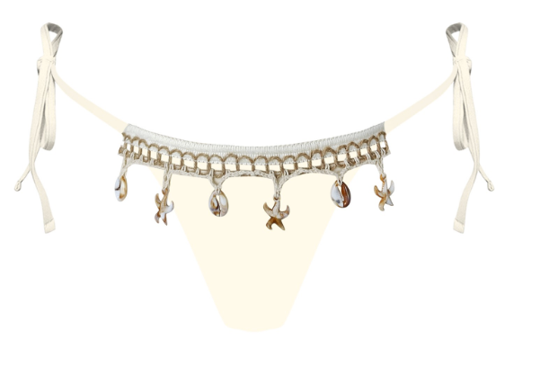 Coastal Charm Tie Bikini Bottom