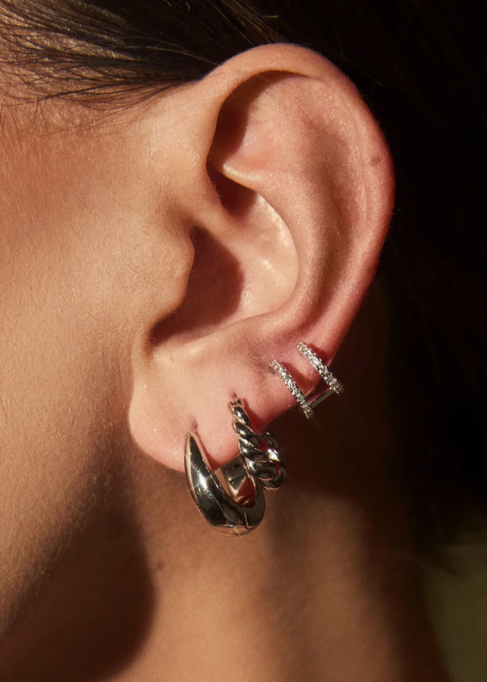 Delaney Huggy Earring