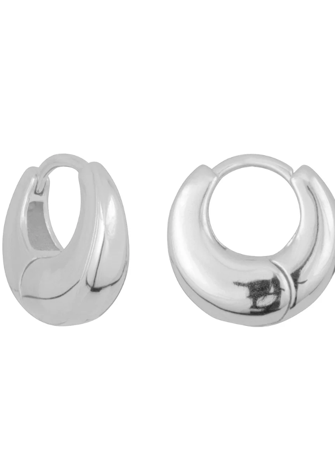 Charlie Huggie Earrings