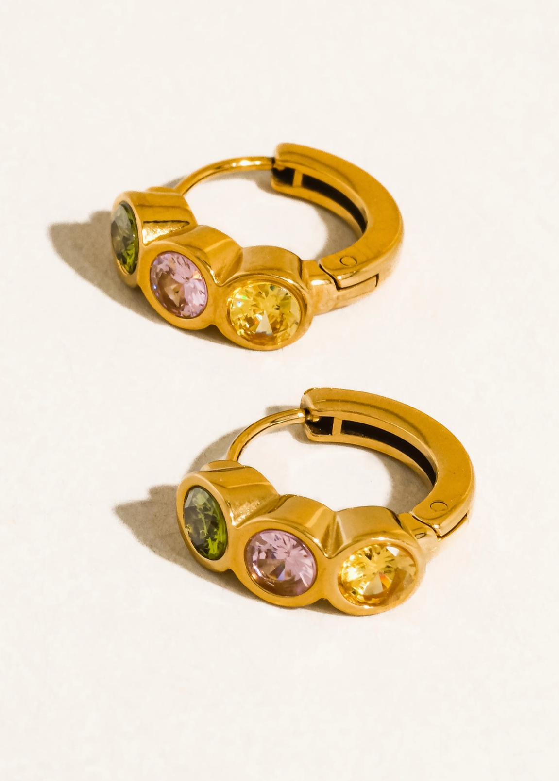 Azelia CZ Hoops