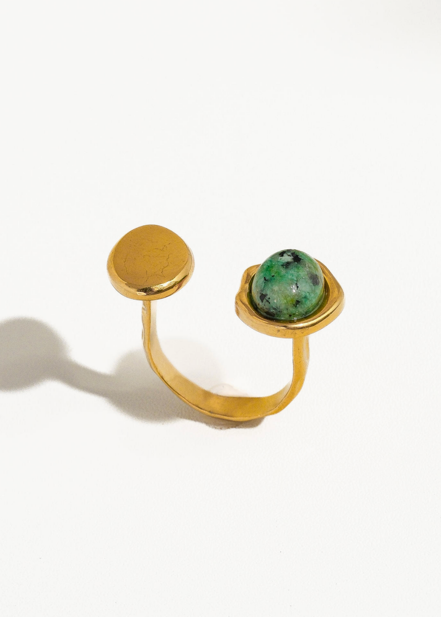 Terra Stone Adjustable Ring