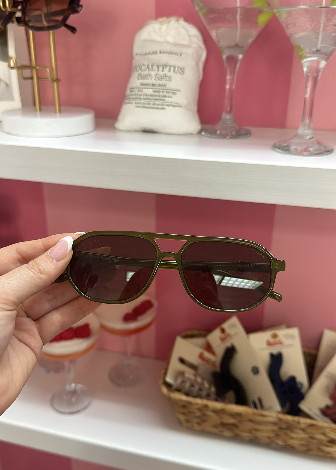 Fenix Oversized Square Sunglasses