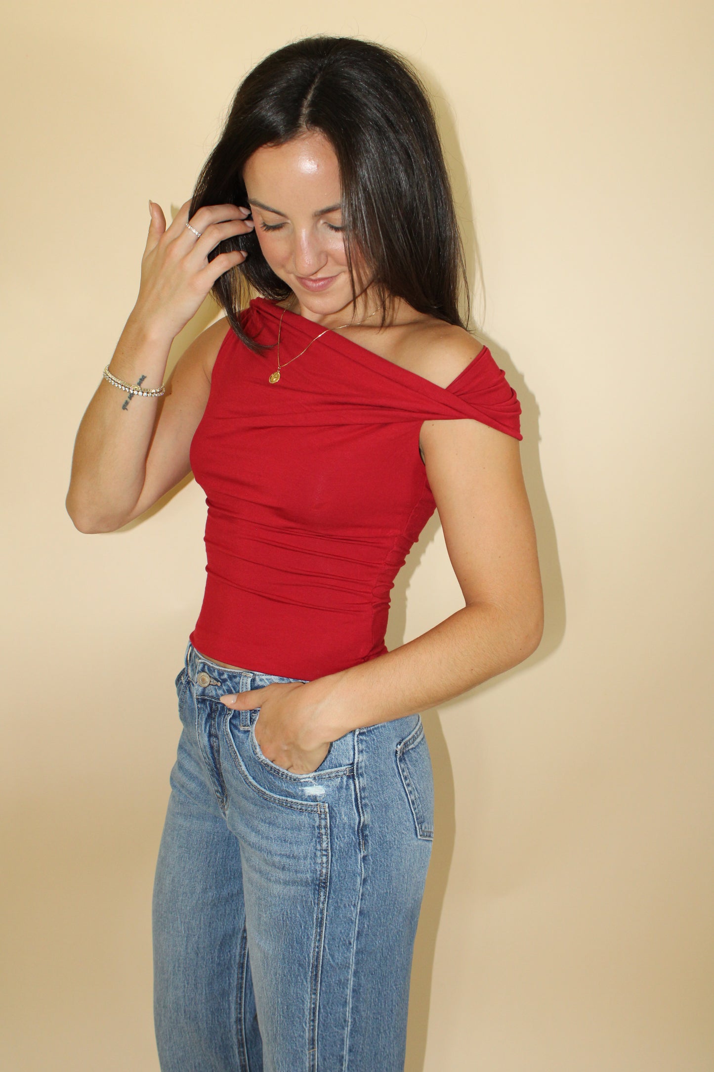 Ruby Shoulder Top