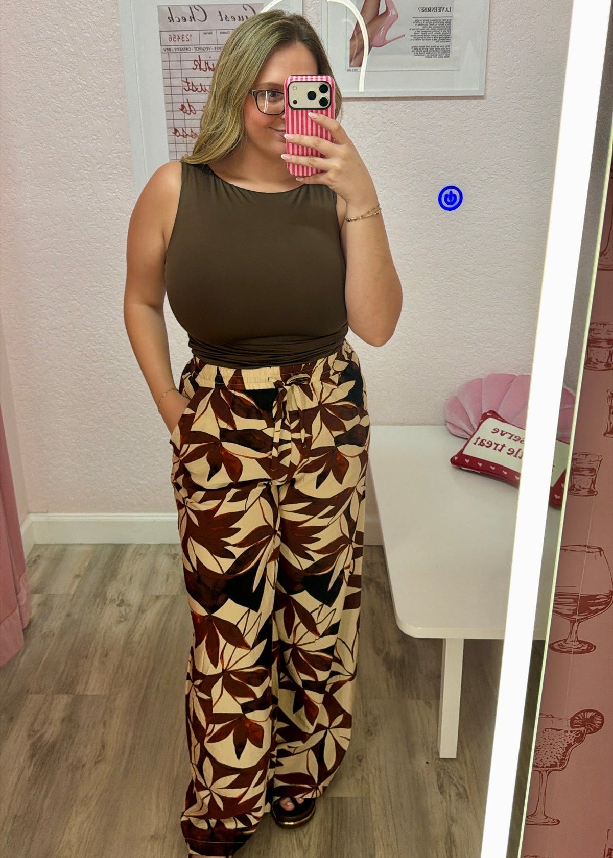 The Sienna Palm Pants