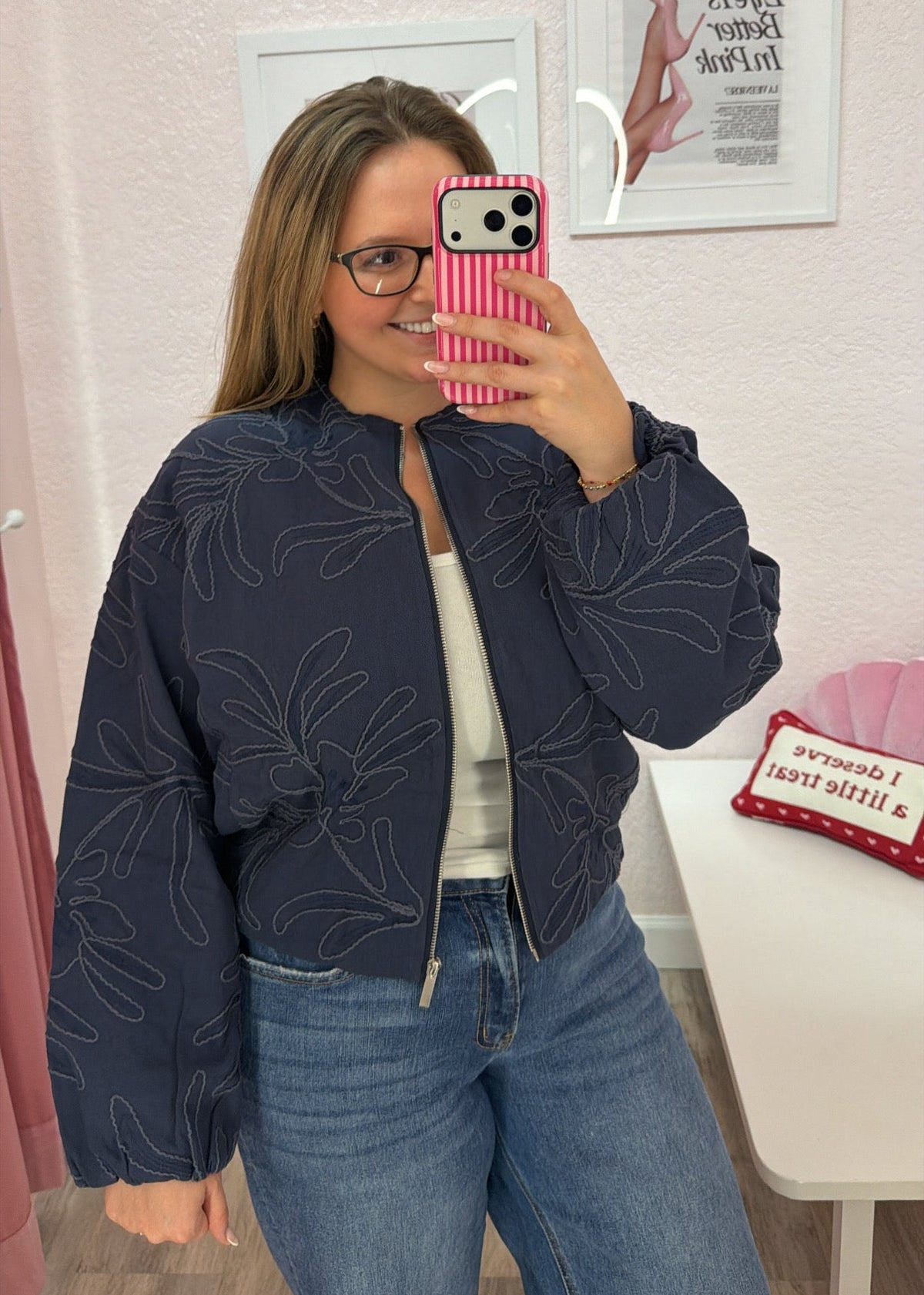 The Ellis Floral Jacket