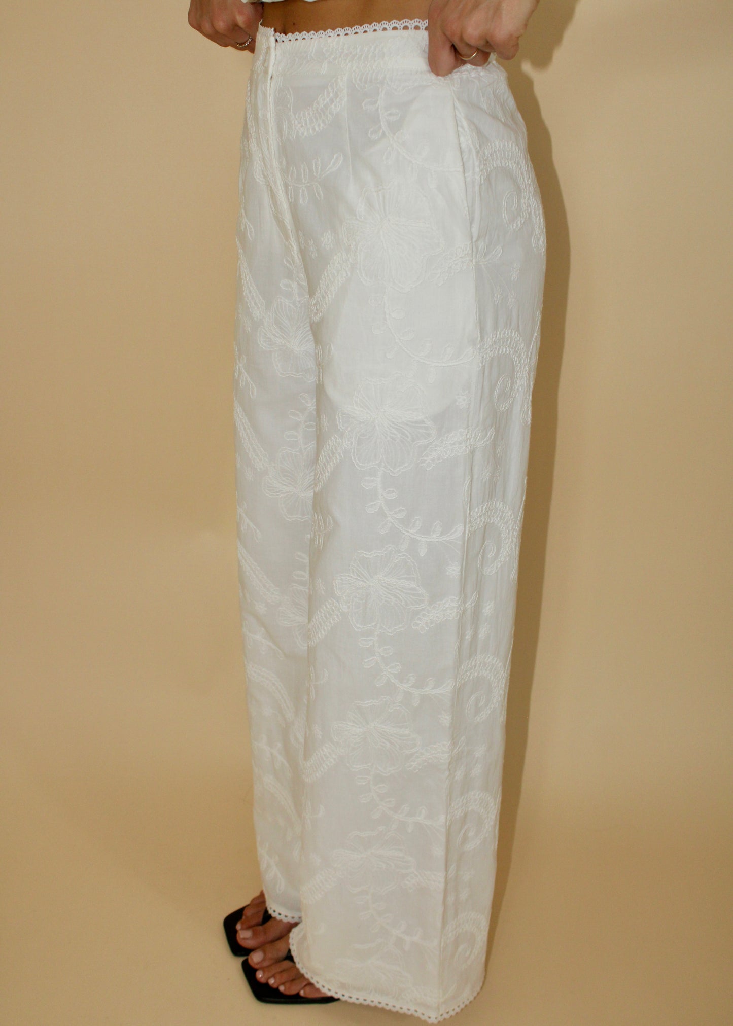 Estelle Embroidered Pants