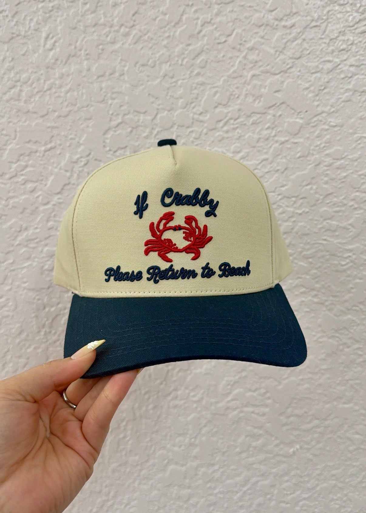 If Crabby, Please Return to Beach Trucker Hat