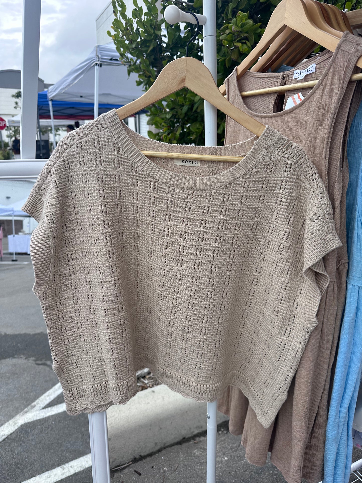 Venice knit top