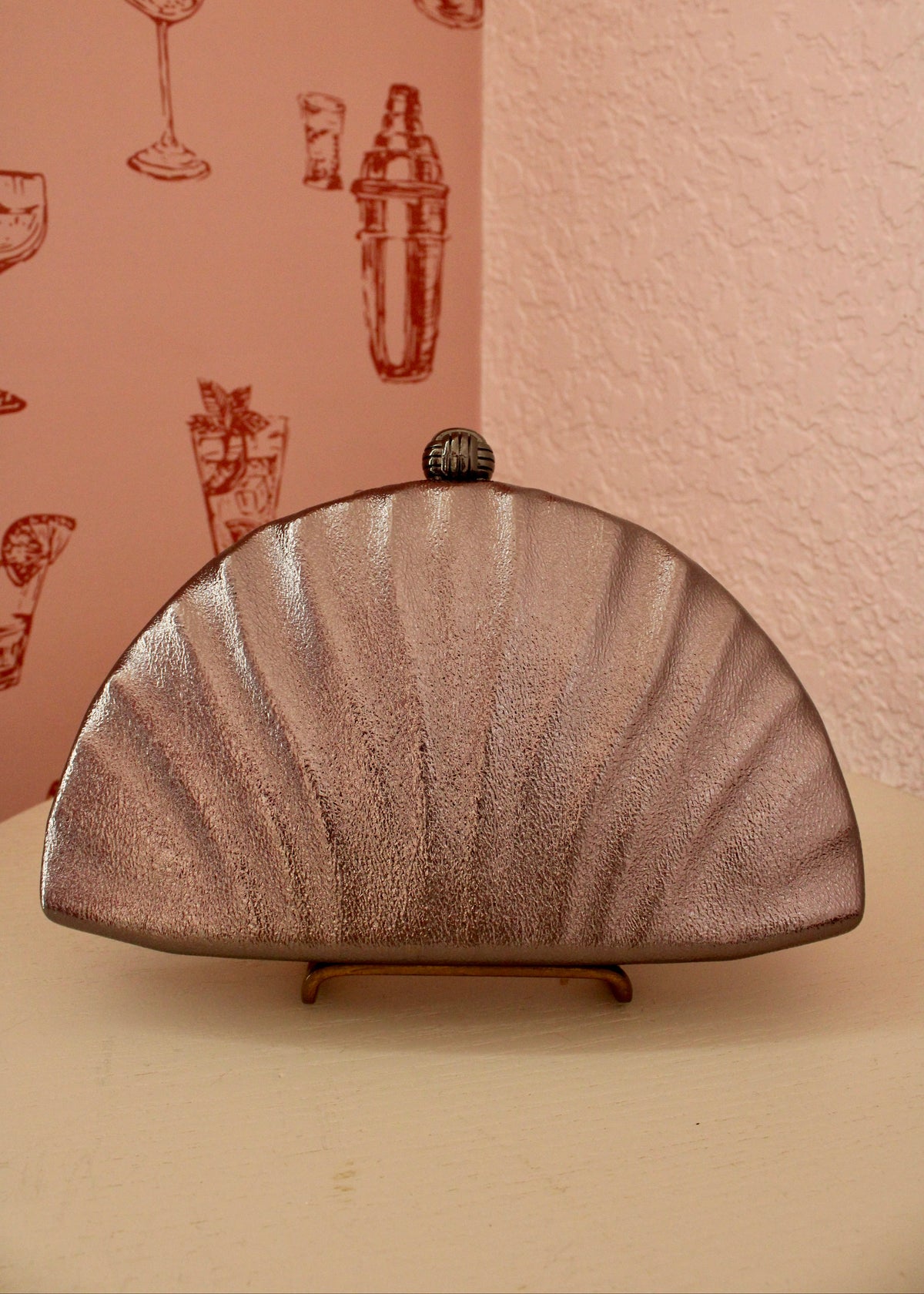 The After Hours Metallic Clutch