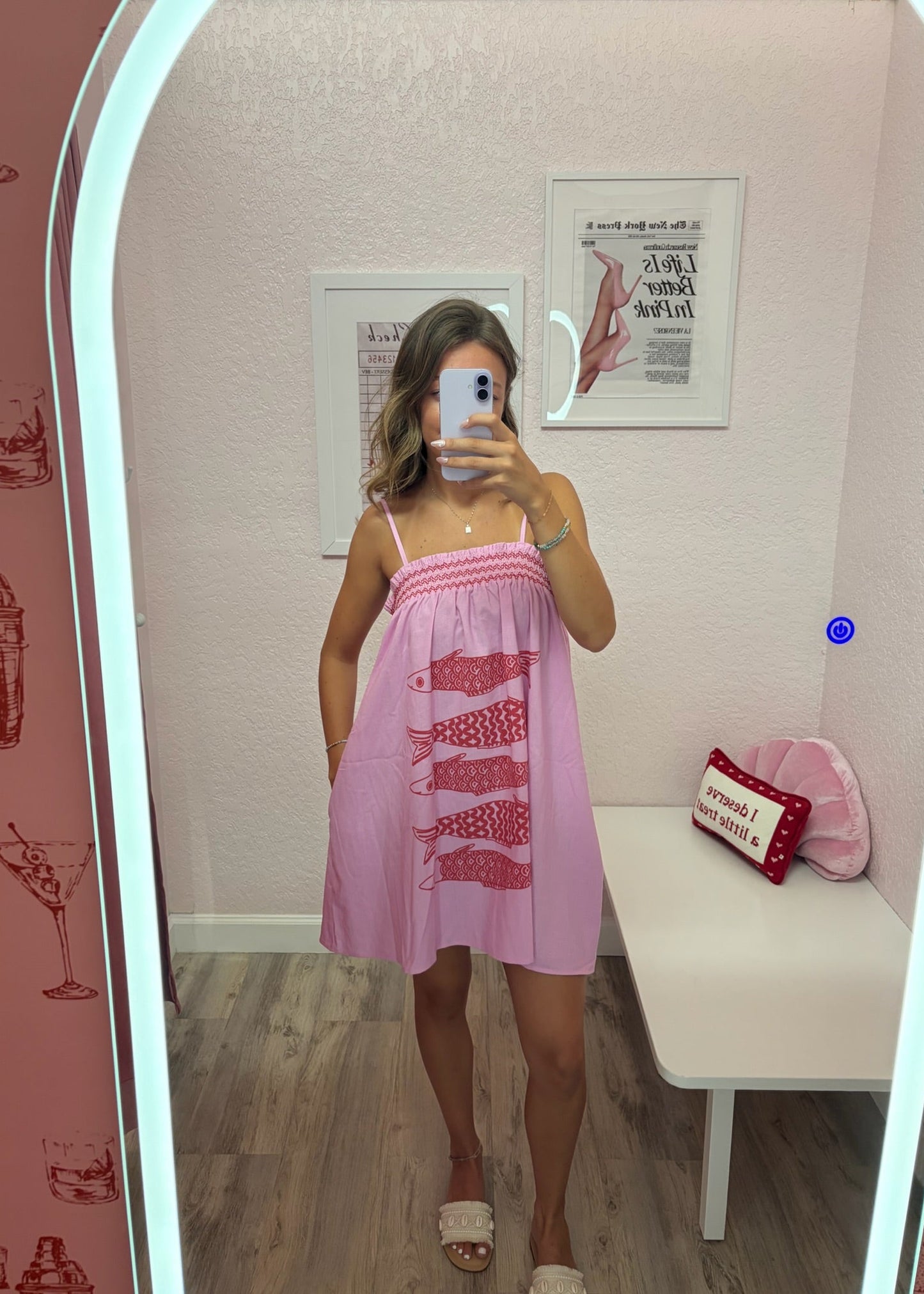Catch of the Day Mini Dress