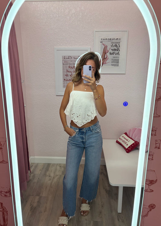 Santorini Eyelet Tank