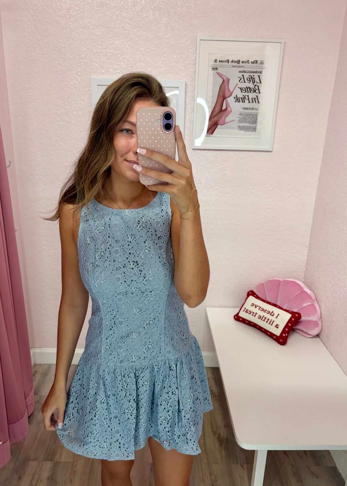 The Del Mar Lace Dress (Final Sale)