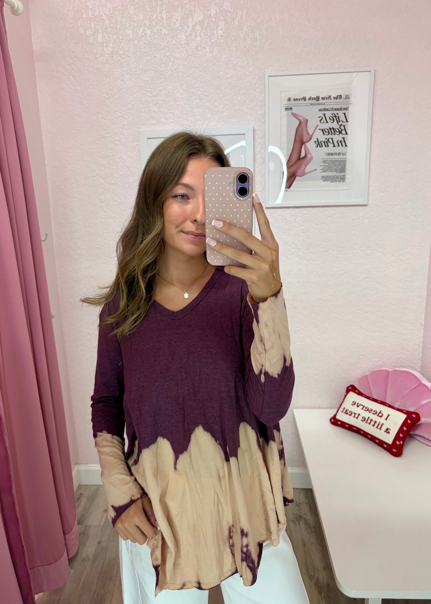 Plum Horizon Tunic (Final Sale)