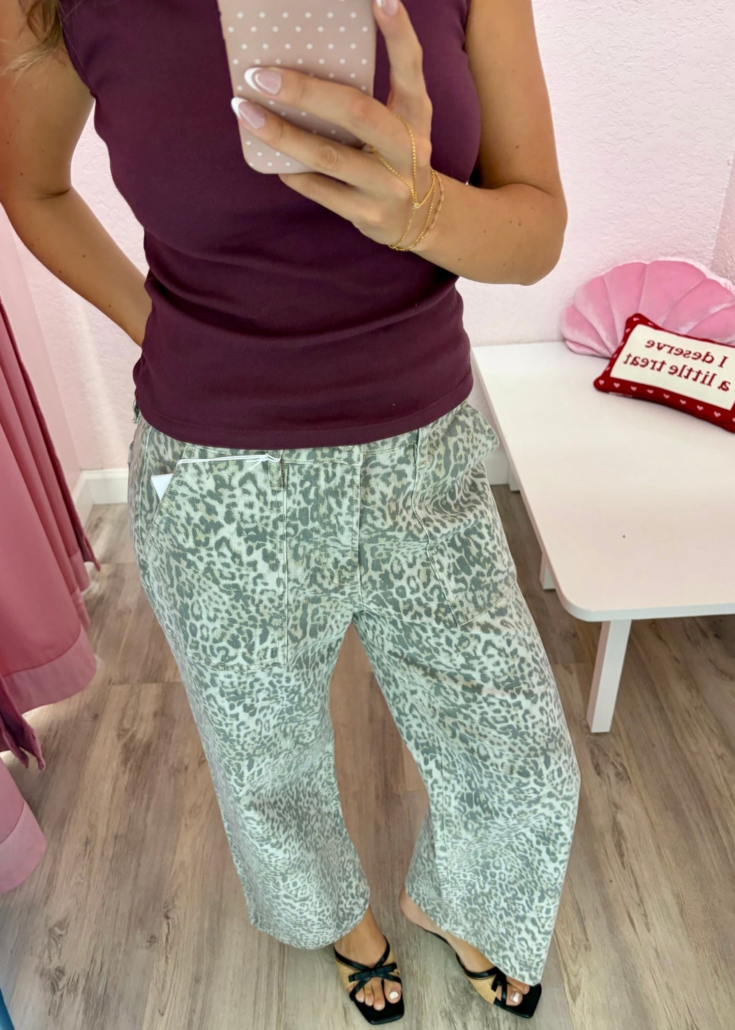 Vervet Wild Side Wide Leg Jeans