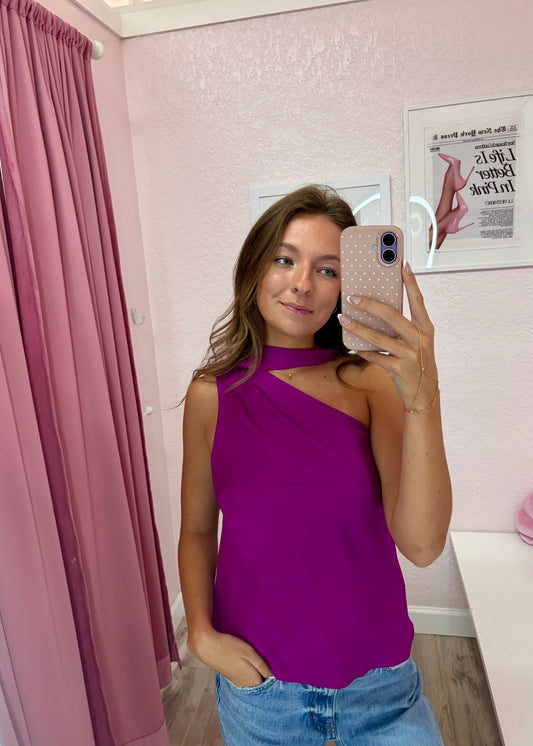 Lucy Paris Elma Tie Neck Top