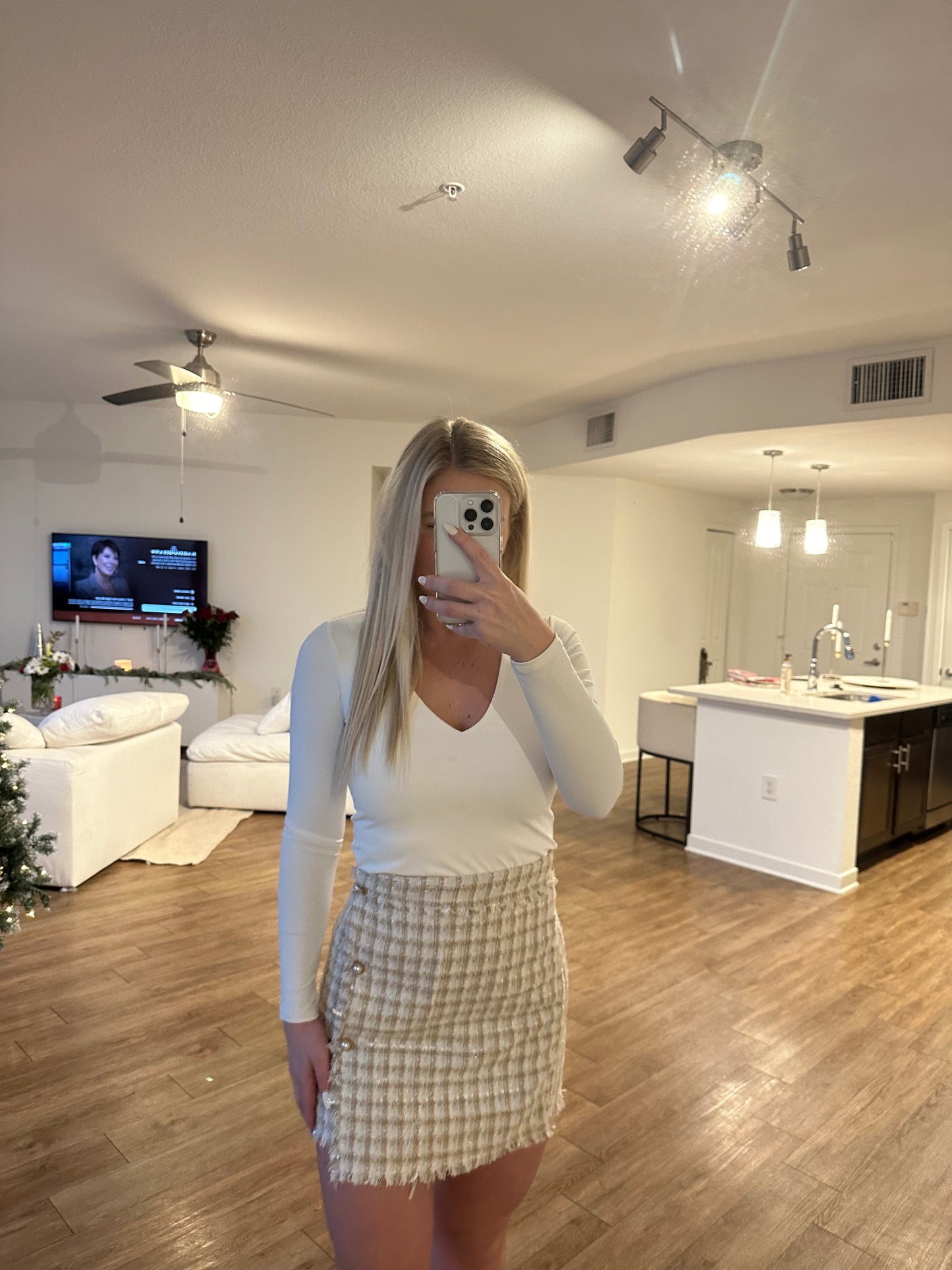 Kylie Tweed Skirt