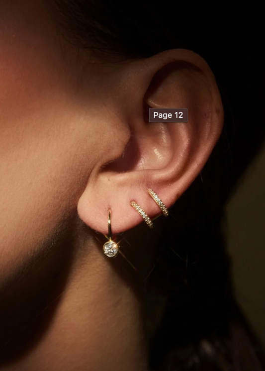 Delaney Huggy Earring