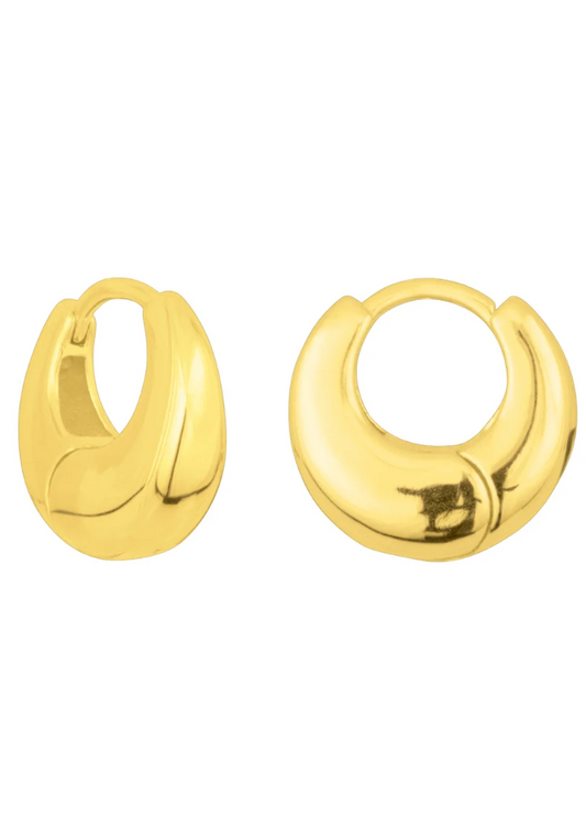 Charlie Huggie Earrings