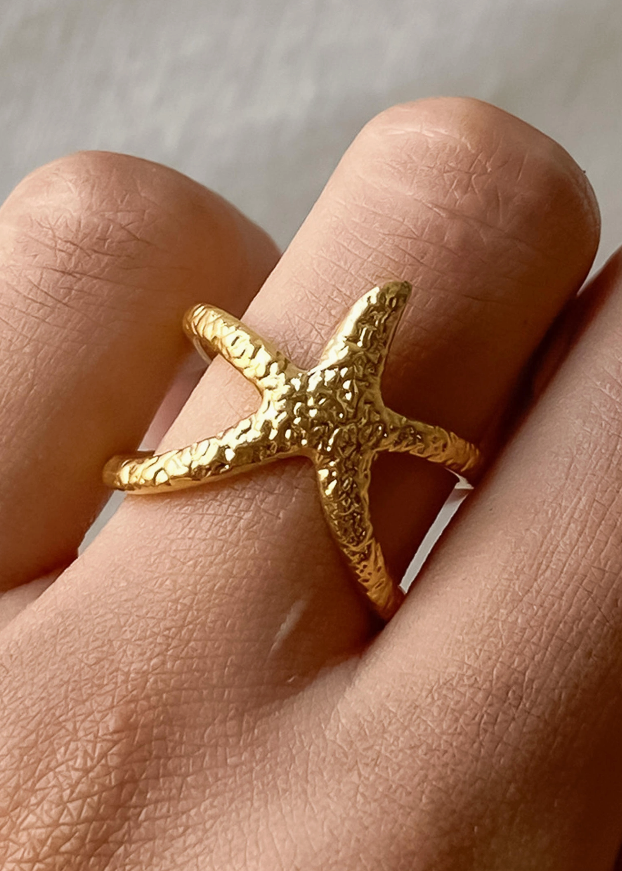 Maui Starfish Wrap Ring