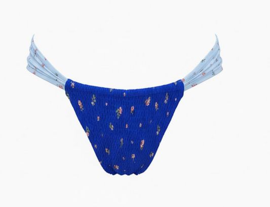 Blue Crush Floral Bikini Bottom