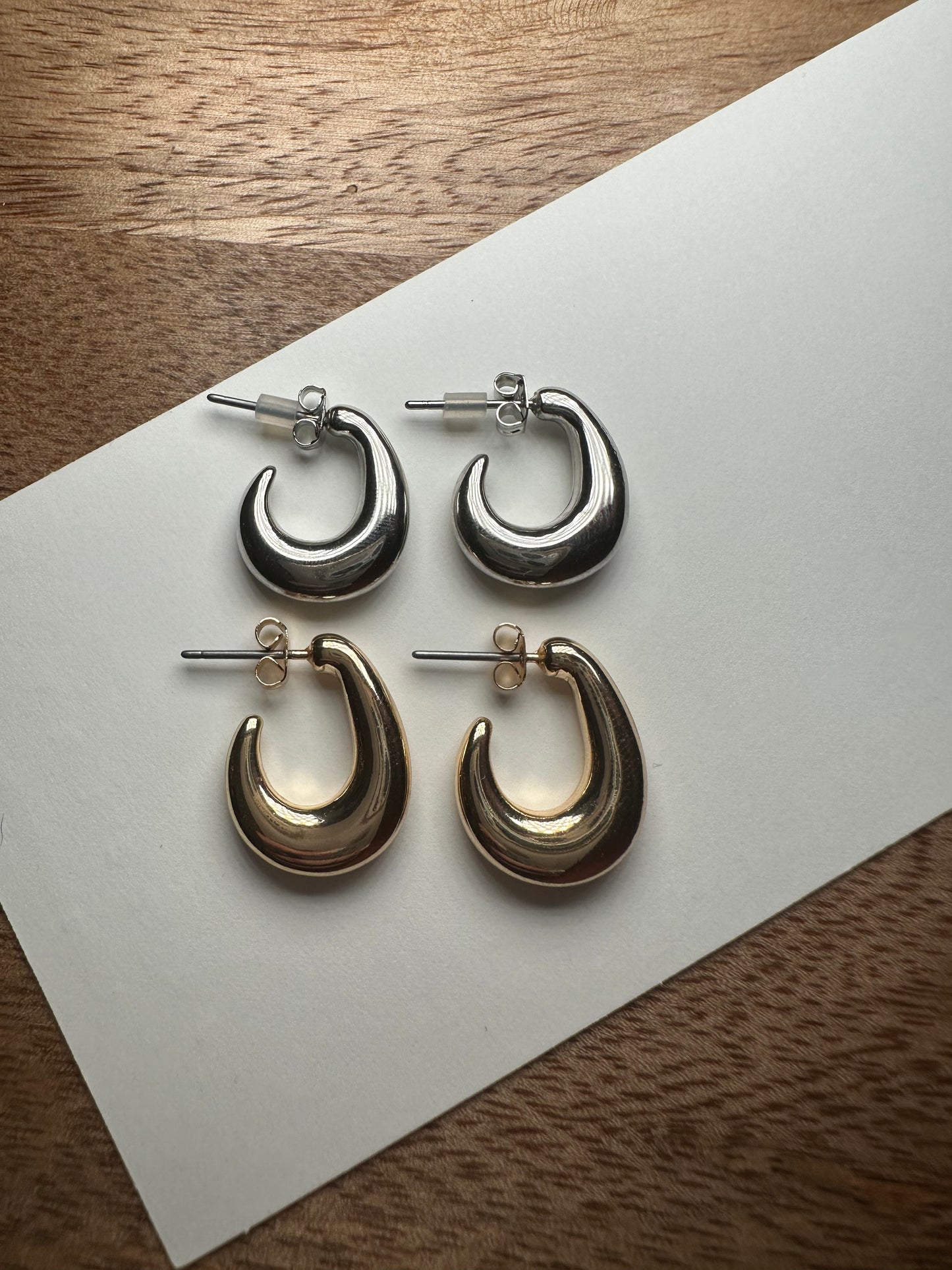 Mini Luxe Hoops