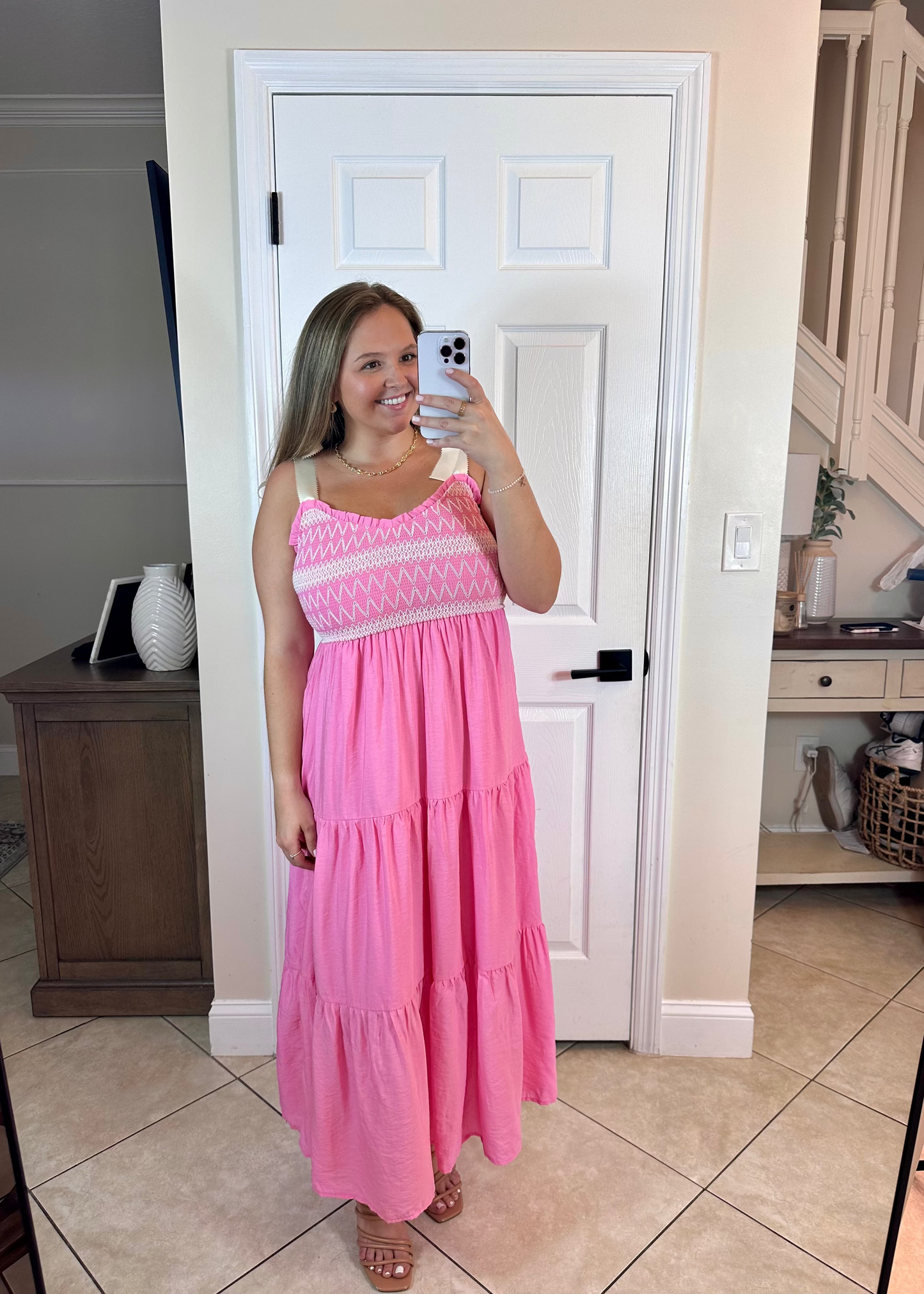 Sunset in Positano Maxi Dress