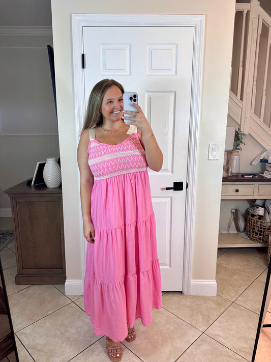 Sunset in Positano Maxi Dress